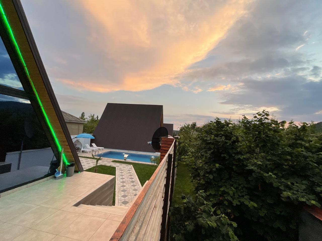 3Gozel Aframe Villa ガバラ エクステリア 写真