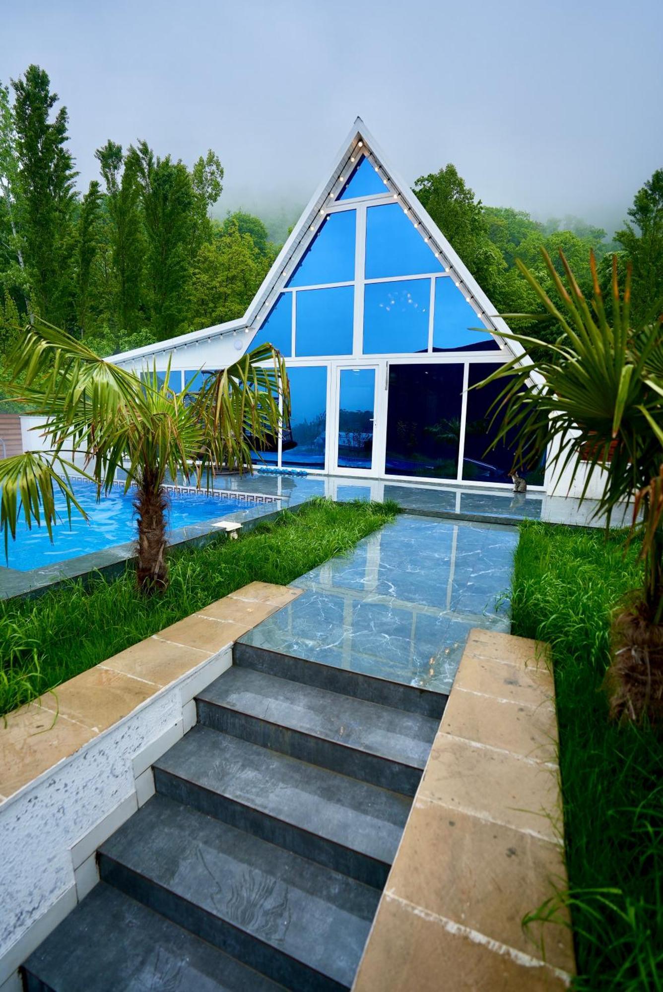 3Gozel Aframe Villa ガバラ エクステリア 写真