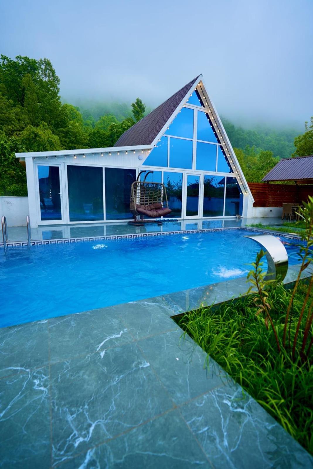 3Gozel Aframe Villa ガバラ エクステリア 写真