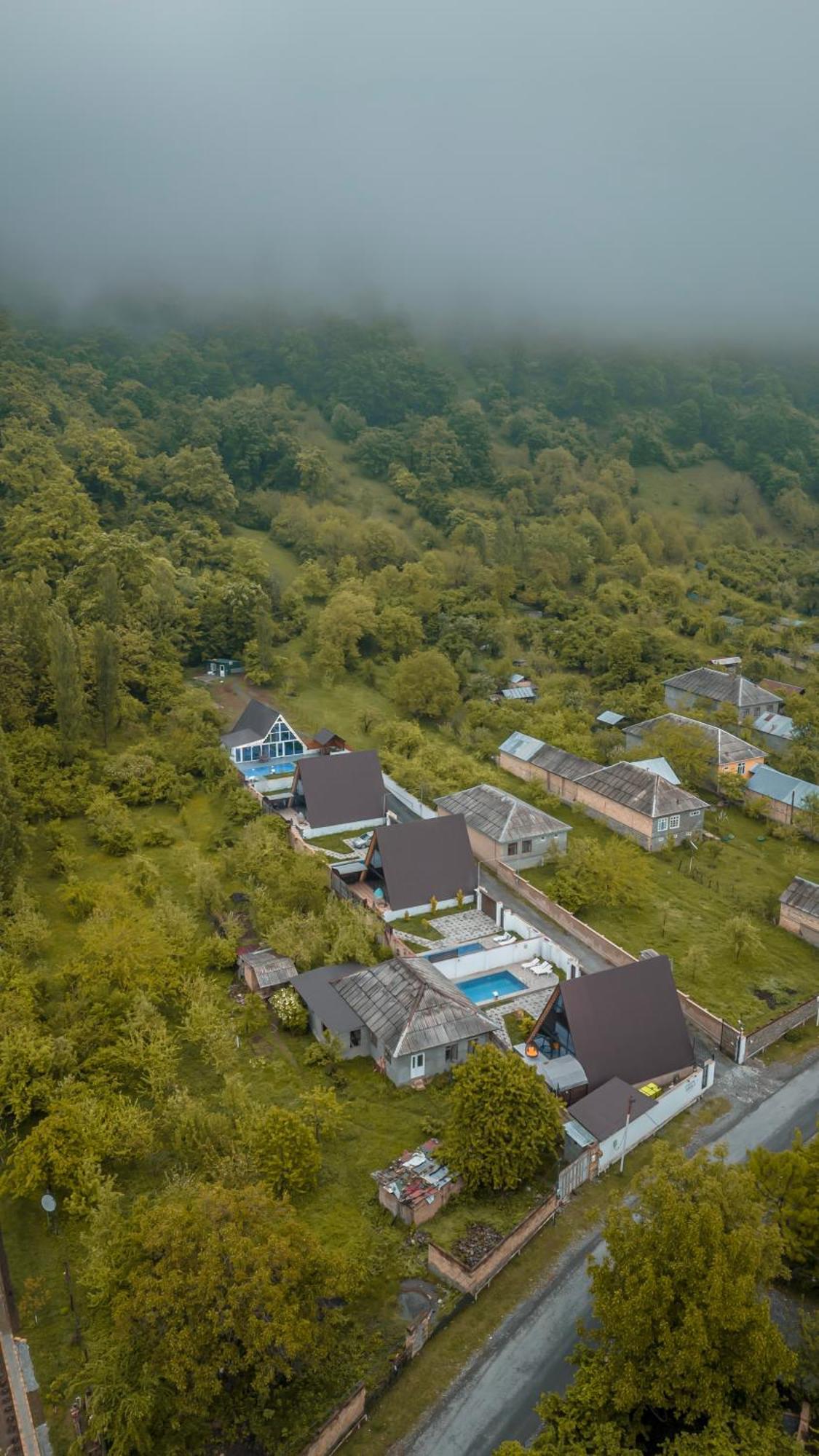 3Gozel Aframe Villa ガバラ エクステリア 写真
