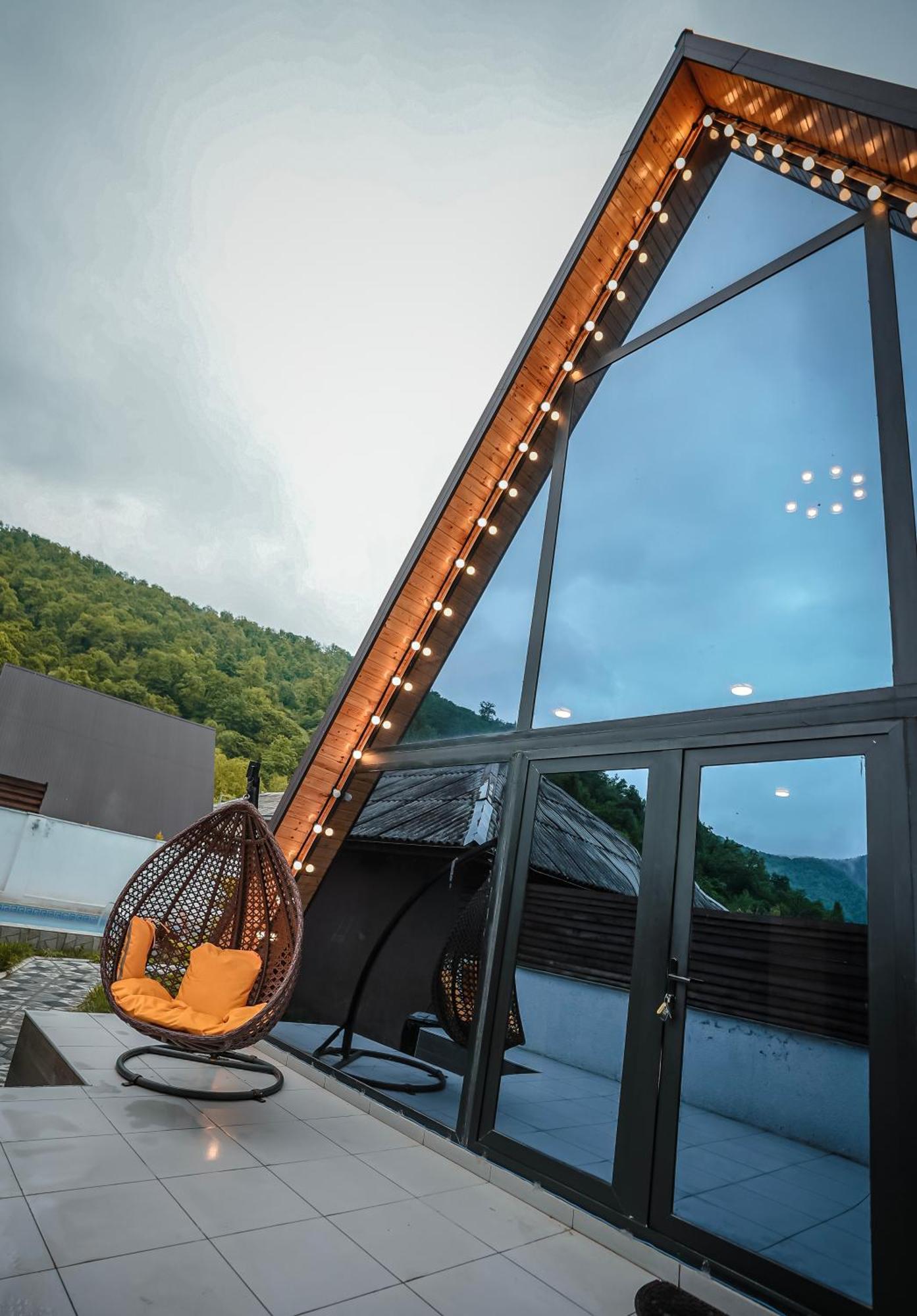 3Gozel Aframe Villa ガバラ エクステリア 写真